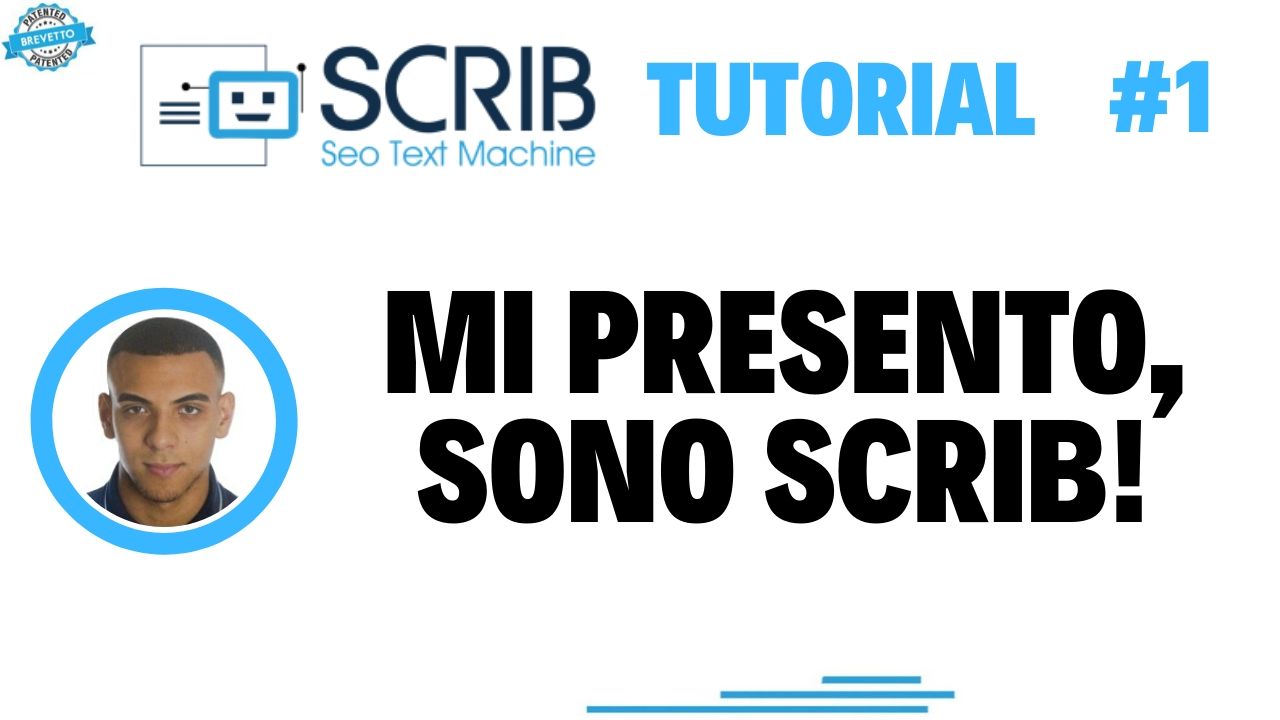 Video Tutorial - Let me introduce myself! I'm SCRIB, Seo Text Machine