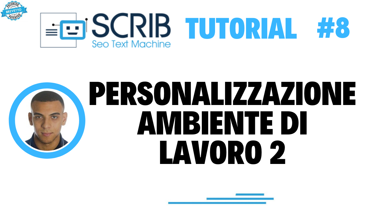 Video tutorial - personalization of working environment 2